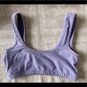 ARQ Periwinkle wide strap bra